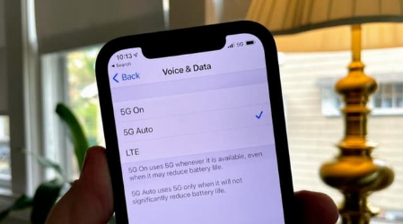 容城苹果手机维修分享iPhone 12如何打开或关闭5G网络 